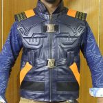 Avengers faux leather vest