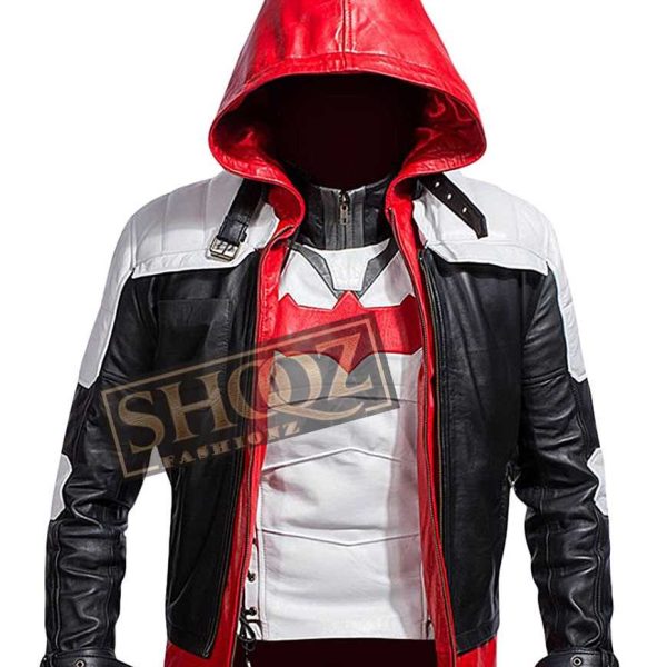 BATMAN ARKHAM KNIGHT RED HOOD JACKET & Vest