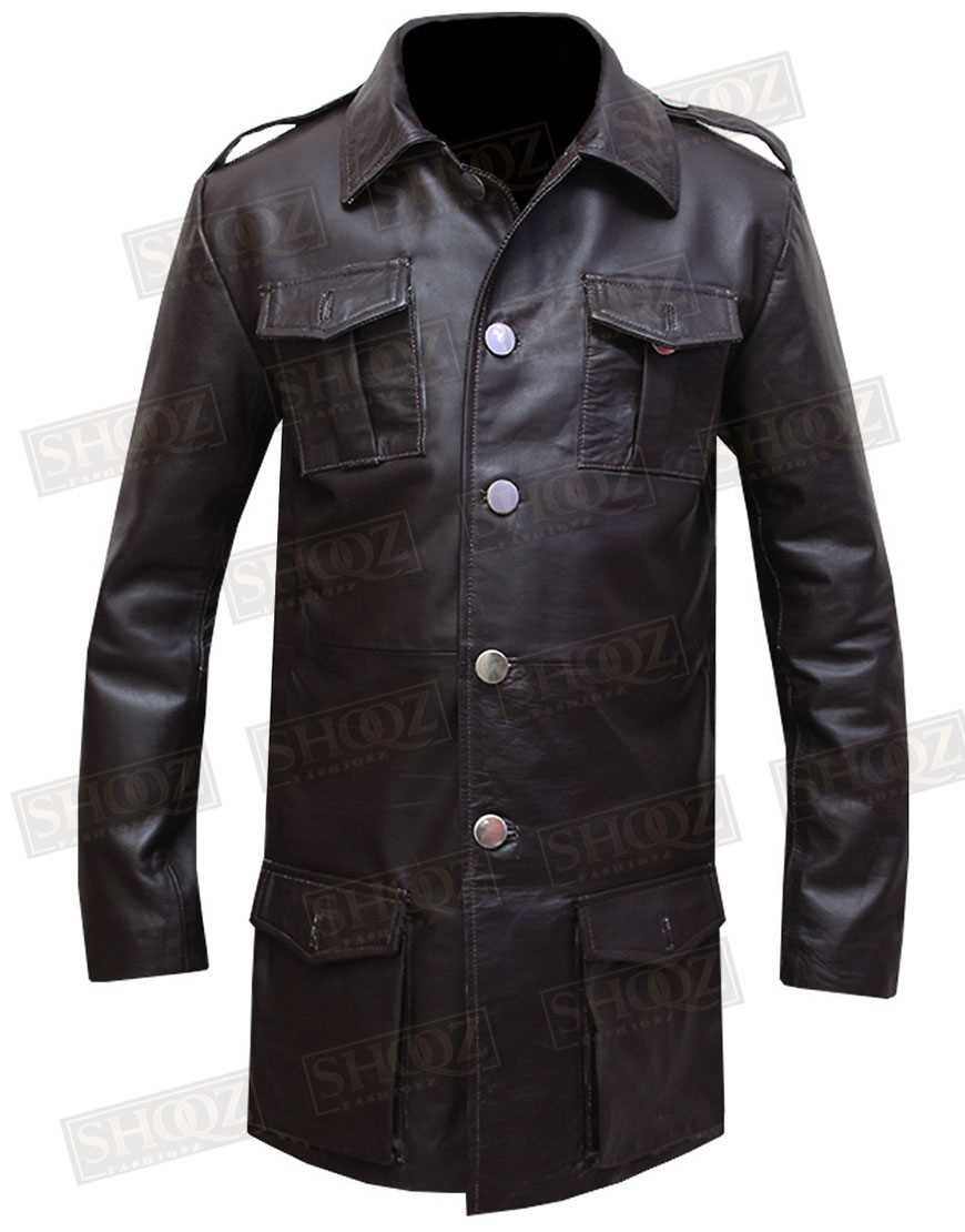 German Cafe Racer Leather Blazer Coat 1 German Cafe Racer Leather Blazer Coat