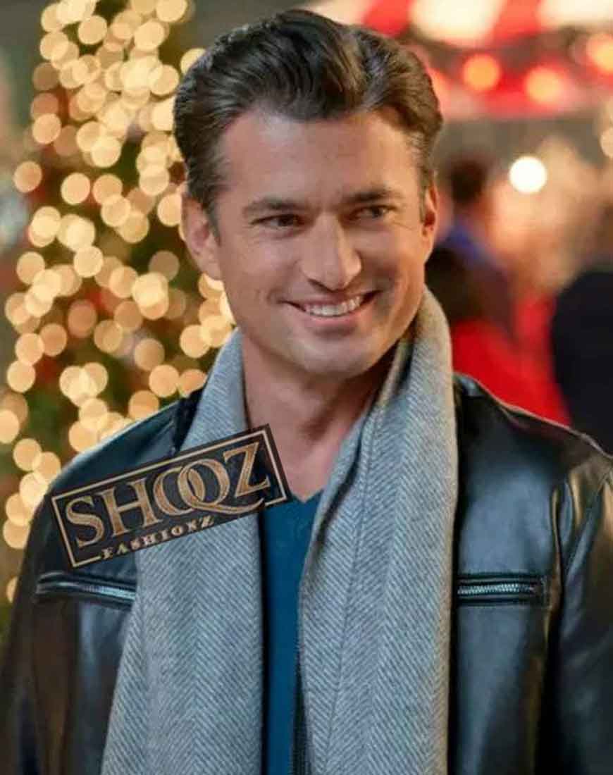 A Nashville Christmas Carol Gavin Chase Leather Jacket 1 A Nashville Christmas Carol Gavin Chase Leather Jacket
