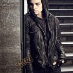 Counterpart (Baldwin) Sara Serraiocco Black Leather jacket