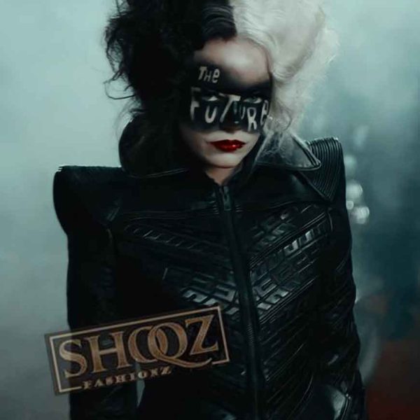 Cruella Emma Stone (Cruella) Leather Jacket