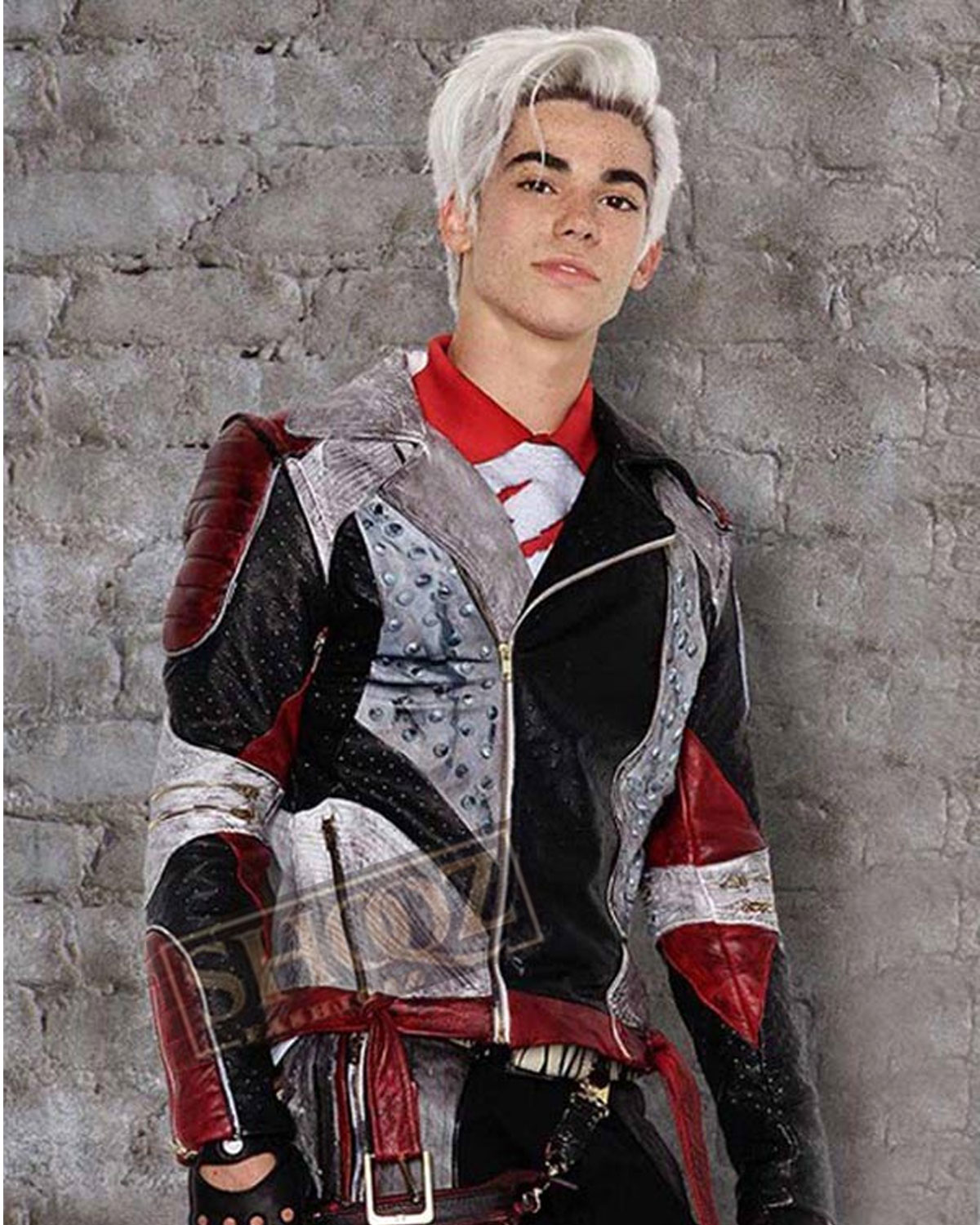 Descendants 2 Cameron Boyce (Carlos) Leather Jacket