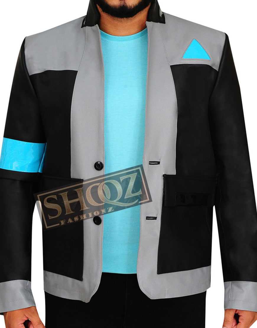 Detroit Become Human Bryan Dechart Black Jacket 1 Detroit Become Human Bryan Dechart Black Jacket
