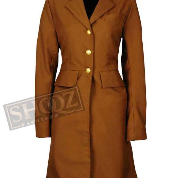 Hell On Wheels Dominique McElligott Trench Coat