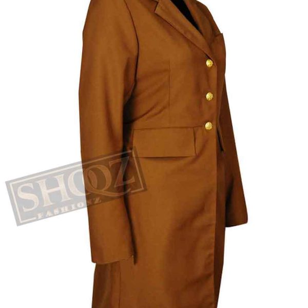 Hell On Wheels Dominique McElligott Trench Coat