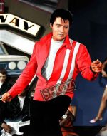 Speedway Elvis Presley (Steve Grayson) Leather Jacket