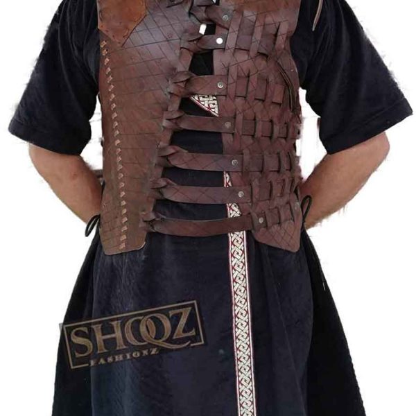 Ottoman Dirilis Ertugrul Ghazi Armor Leather Vest