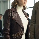 Evil (Kristen Bouchard) Katja Herbers Purple Leather Jacket