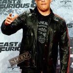 F9: The Fast Saga (Dominic Toretto) Vin Diesel Black Leather Jacket
