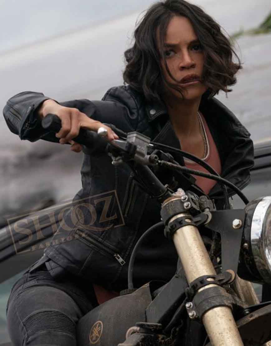 Fast And Furious 9 Michelle Rodriguez Leather Jacket 1 Fast And Furious 9 Michelle Rodriguez Leather Jacket