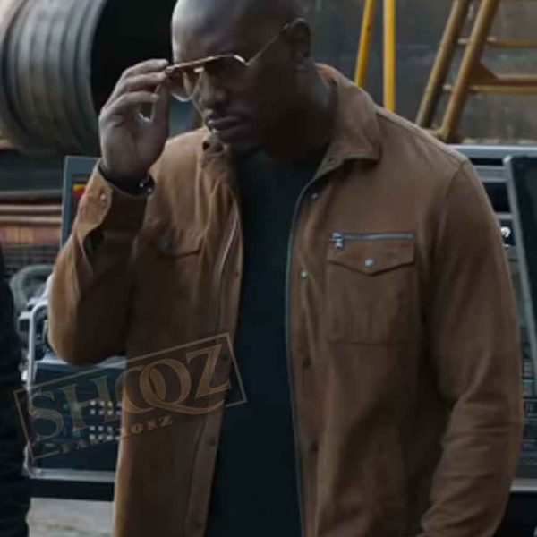 Fast And Furious 9 Tyrese Gibson Brown Jacket