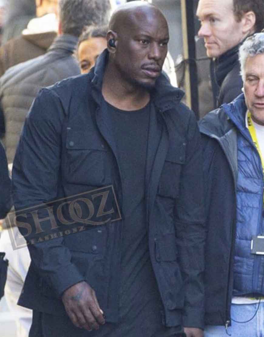 Fast And Furious 9 Tyrese Gibson Blue Jacket 1 Fast And Furious 9 Tyrese Gibson Blue Jacket