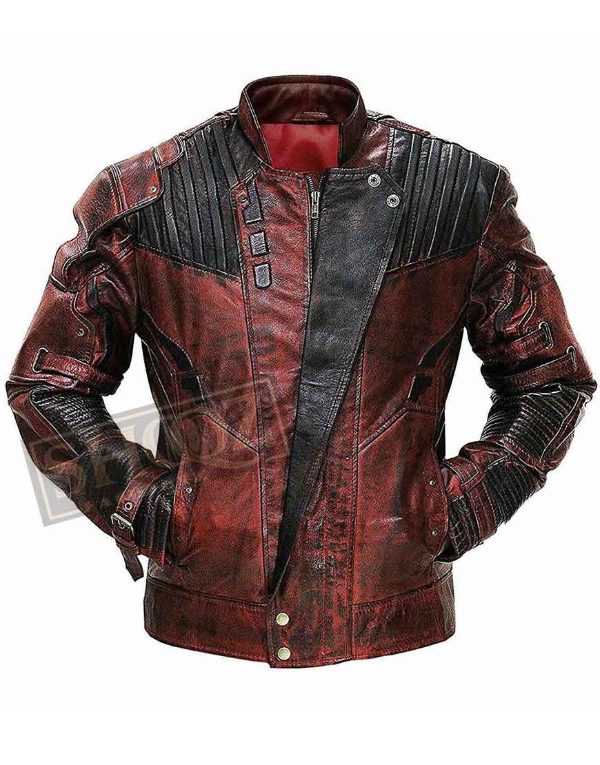 Guardians Of The Galaxy 2 Chris Pratt Leather Jacket 1 Guardians Of The Galaxy 2 Chris Pratt Leather Jacket