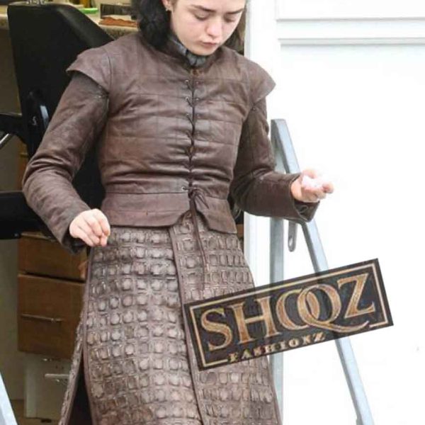 Maisie Williams Game of Thrones Arya Stark Coat