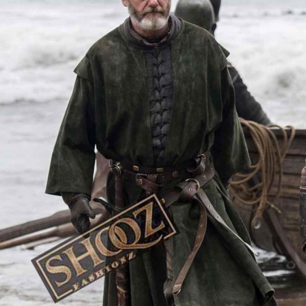 Game of Thrones Winterfell Davos Seaworth Suede Coat