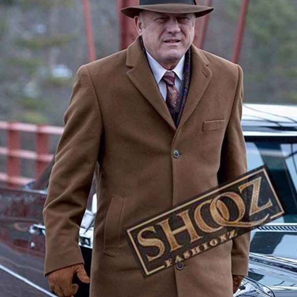 Gotham John Doman Brown Long Carmine Falcone Coat