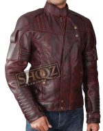 Guardians Of The Galaxy (Peter Quill) Chris Pratt Leather Jacket