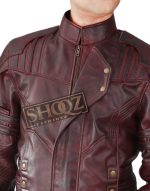 Guardians Of The Galaxy (Peter Quill) Chris Pratt Leather Jacket