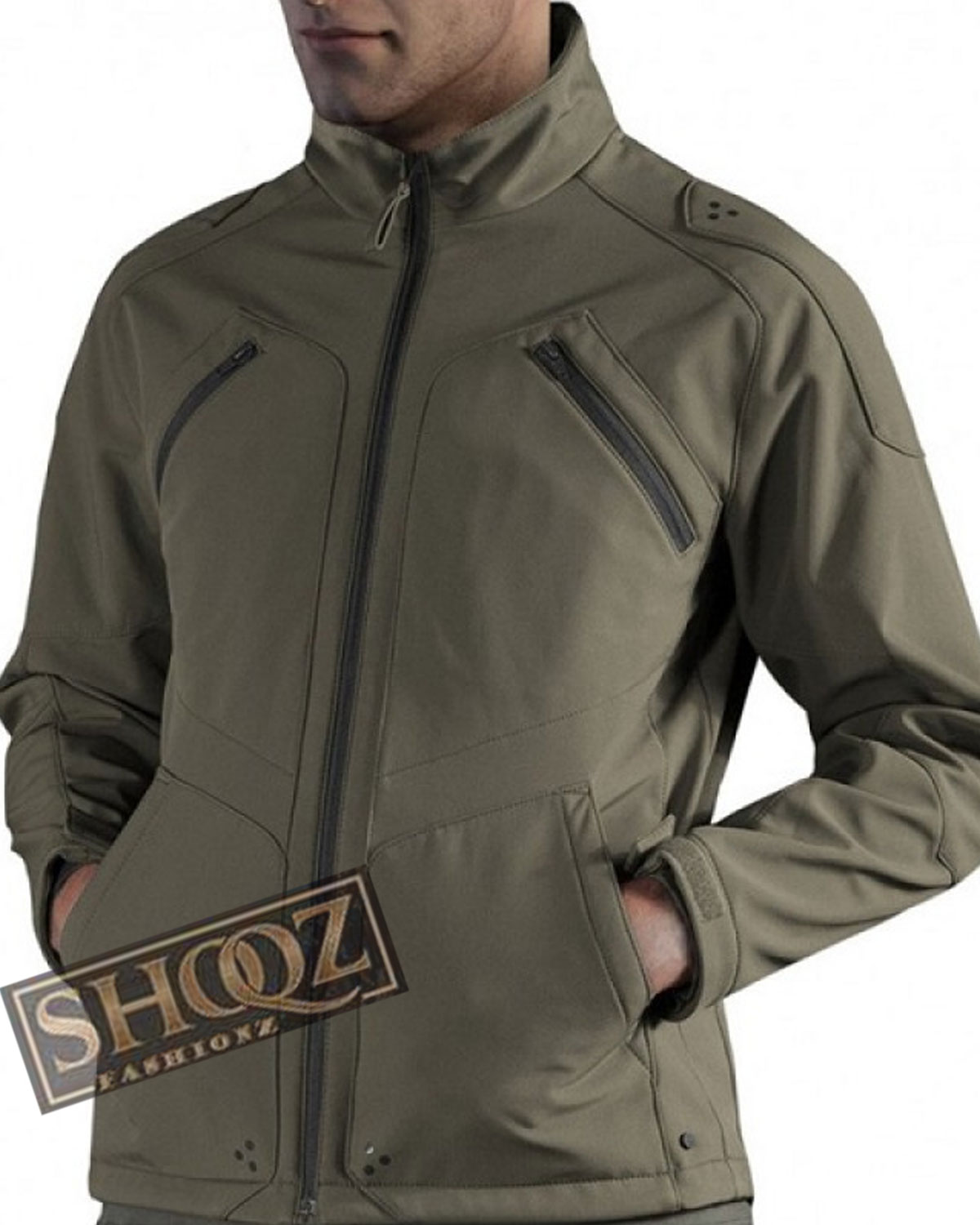 Halo 5 Guardians Grey Cotton Jacket 1 Halo 5 Guardians Grey Cotton Jacket