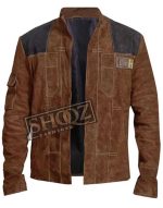 Solo: A Star Wars Story (Alden Ehrenriech) Brown Jacket