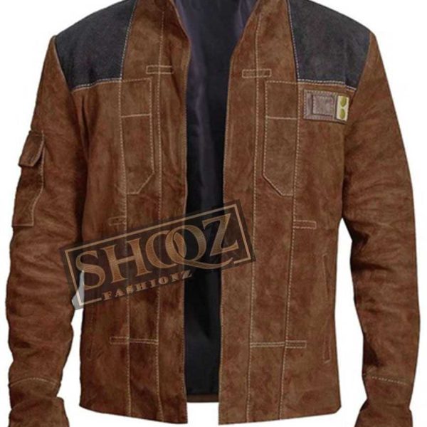 Solo: A Star Wars Story (Alden Ehrenriech) Brown Jacket