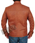 Hannibal Mads Mikkelsen (Dr. Hannibal Lecter) Brown Leather Jacket