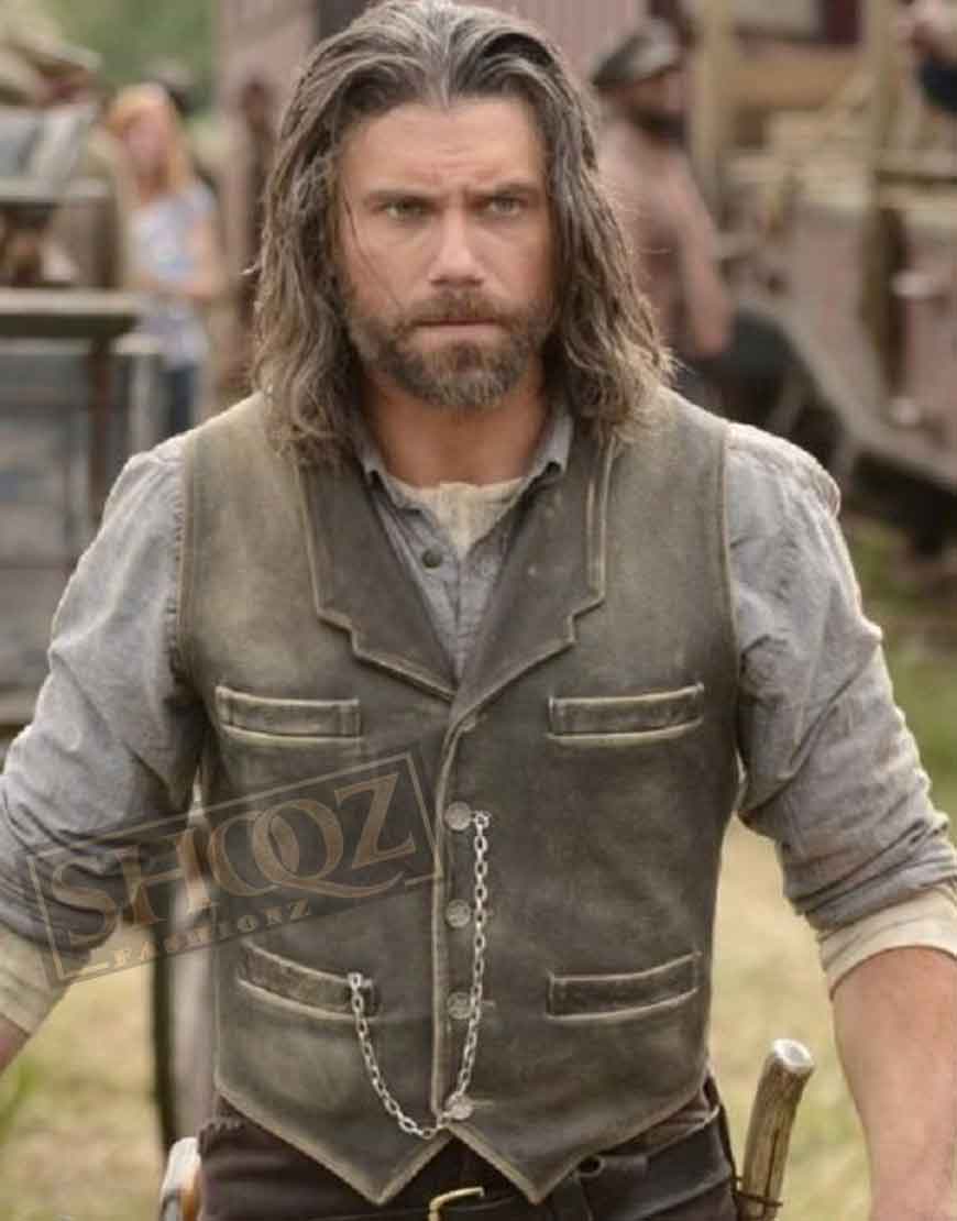 Hell On Wheels Anson Mount Leather Vest 1 Hell On Wheels Anson Mount Leather Vest