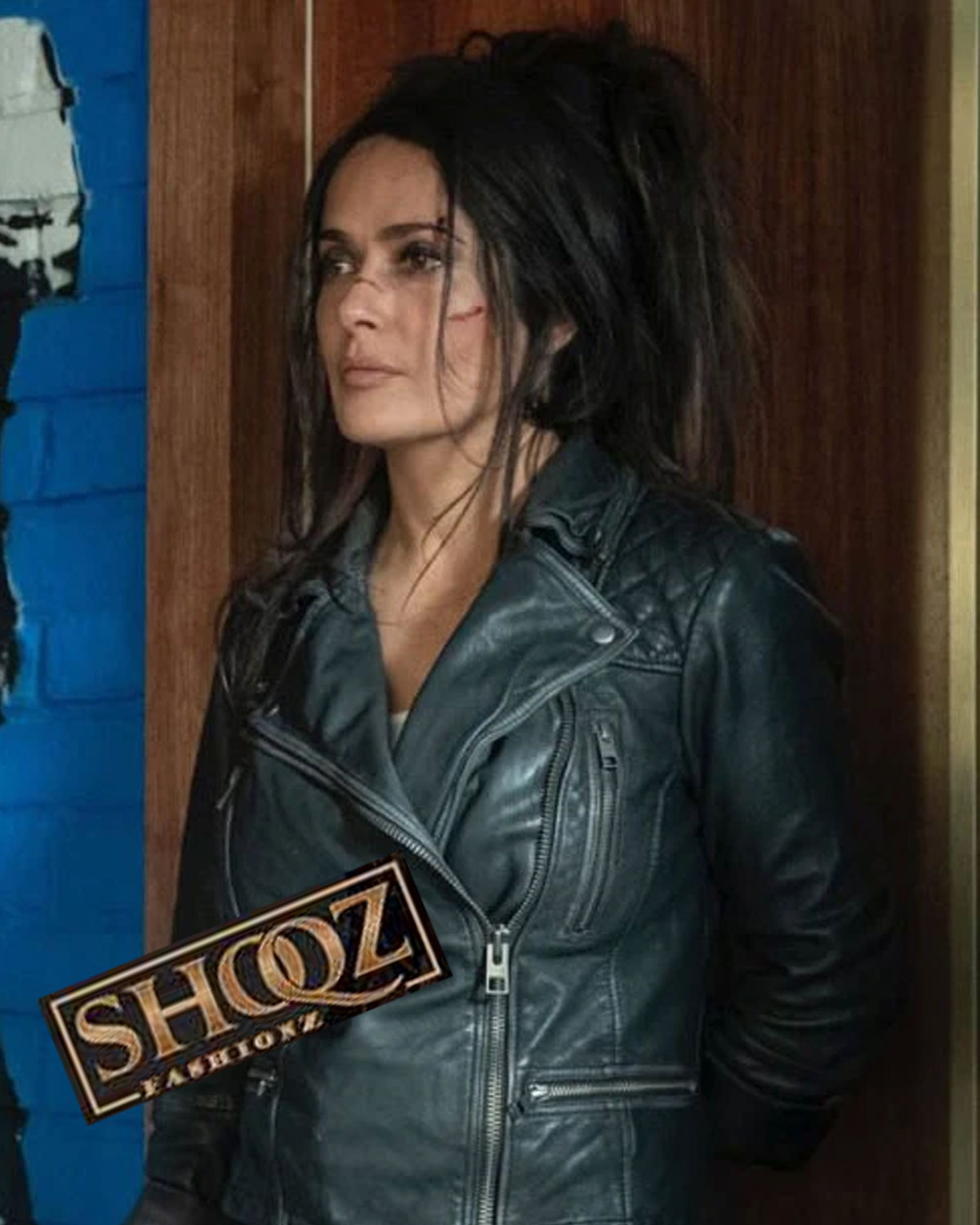 Hitman's Wife Bodyguard Salma Hayek (Sonia Kincaid) Jacket