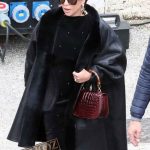 House of Gucci Lady Gaga (Patrizia Reggiani) Leather Coat