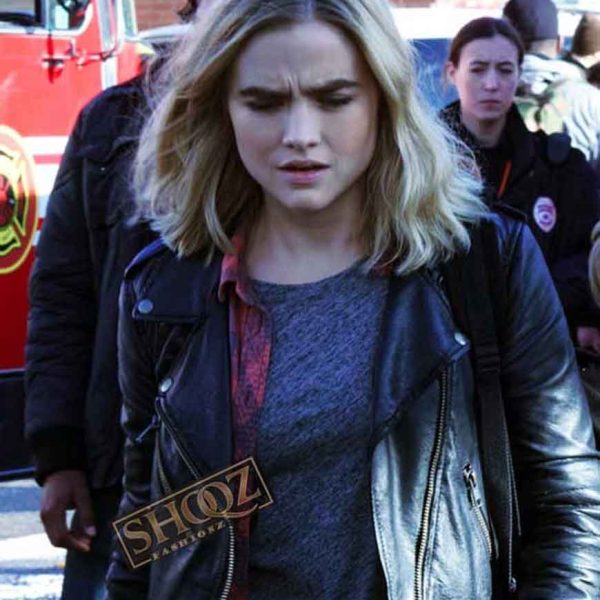 Impulse Maddie Hasson (Henrietta 'Henry' Coles) Leather Jacket