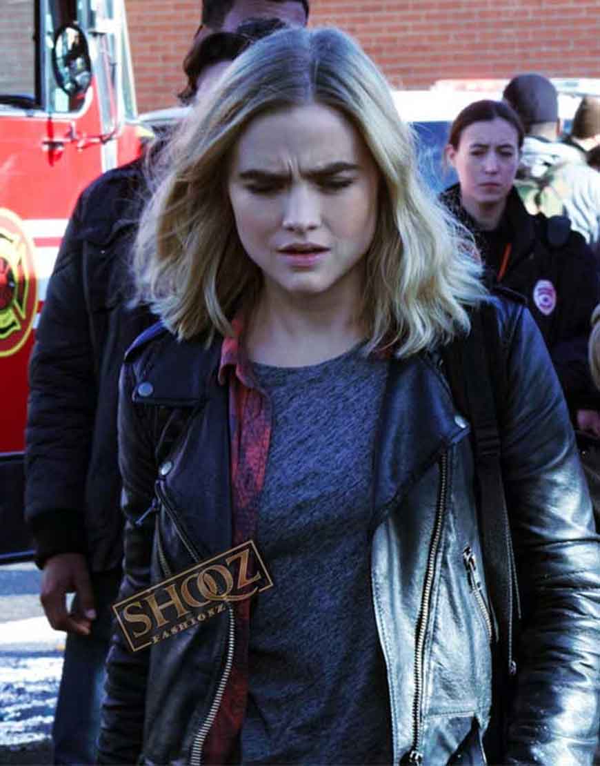Impulse Maddie Hasson (Henrietta 'Henry' Coles) Leather Jacket 1 Impulse Maddie Hasson (Henrietta 'Henry' Coles) Leather Jacket