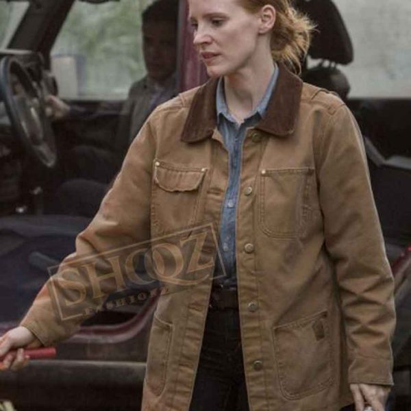 Interstellar Jessica Chastain Cotton Jacket