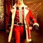 J.K. Simmons Red One Santa Claus Leather Coat