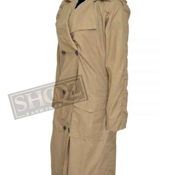 Jennifer Lopez Brown Trench Coat
