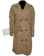 Jennifer Lopez Brown Trench Coat