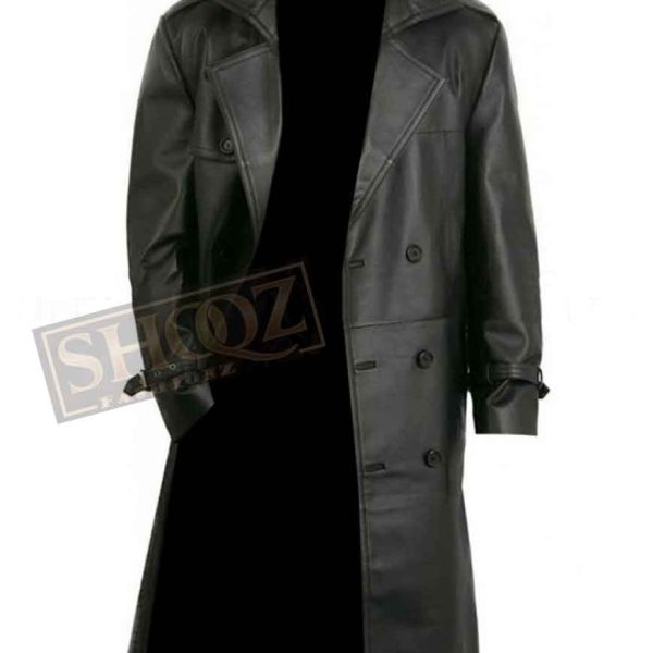 The Punisher Jon Bernthal Trench Leather Coat
