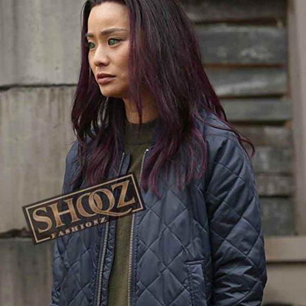 The Gifted Jamie Chung Blue Jacket