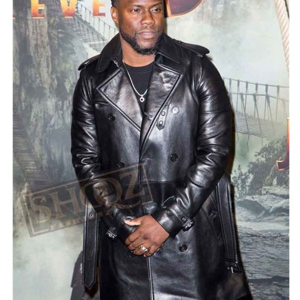 Jumanji The Next Level Kevin Hart Premiere Leather Coat
