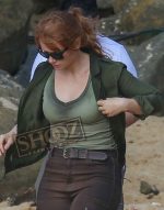Jurassic World Fallen Kingdom Bryce Dallas Howard Green Jacket