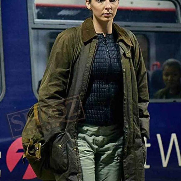 Killing Eve Jodie Comer Cotton Coat