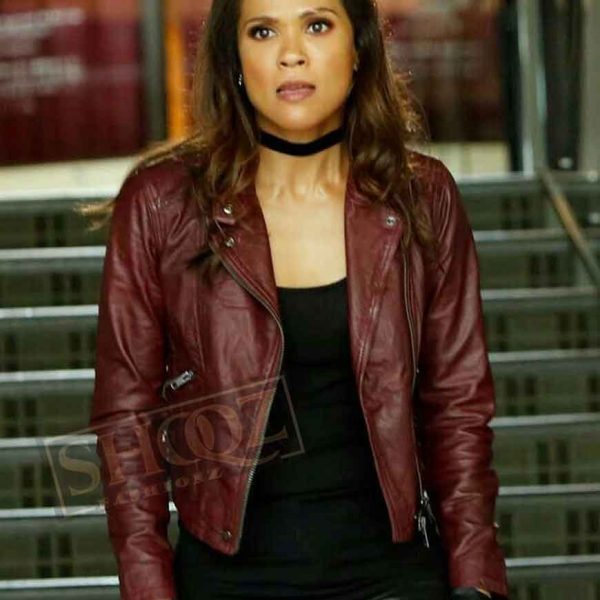 Lucifer Lesley-Ann Brandt Leather Jacket