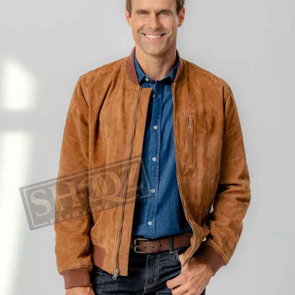 Love of Course Cameron Mathison Suede Jacket