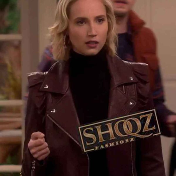 Mandy Baxter Last Man Standing Molly McCook Leather Jacket