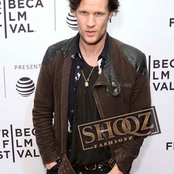 Matt Smith Last Night In Soho Jack Suede Leather Jacket
