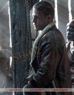 King Arthur: Legend of Sword Charlie Hunnam Leather Coat