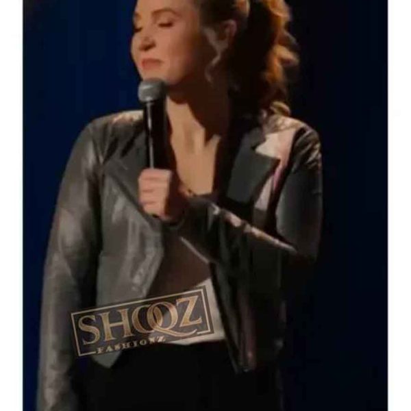 Look At You Taylor Tomlinson Black Leather Jacket