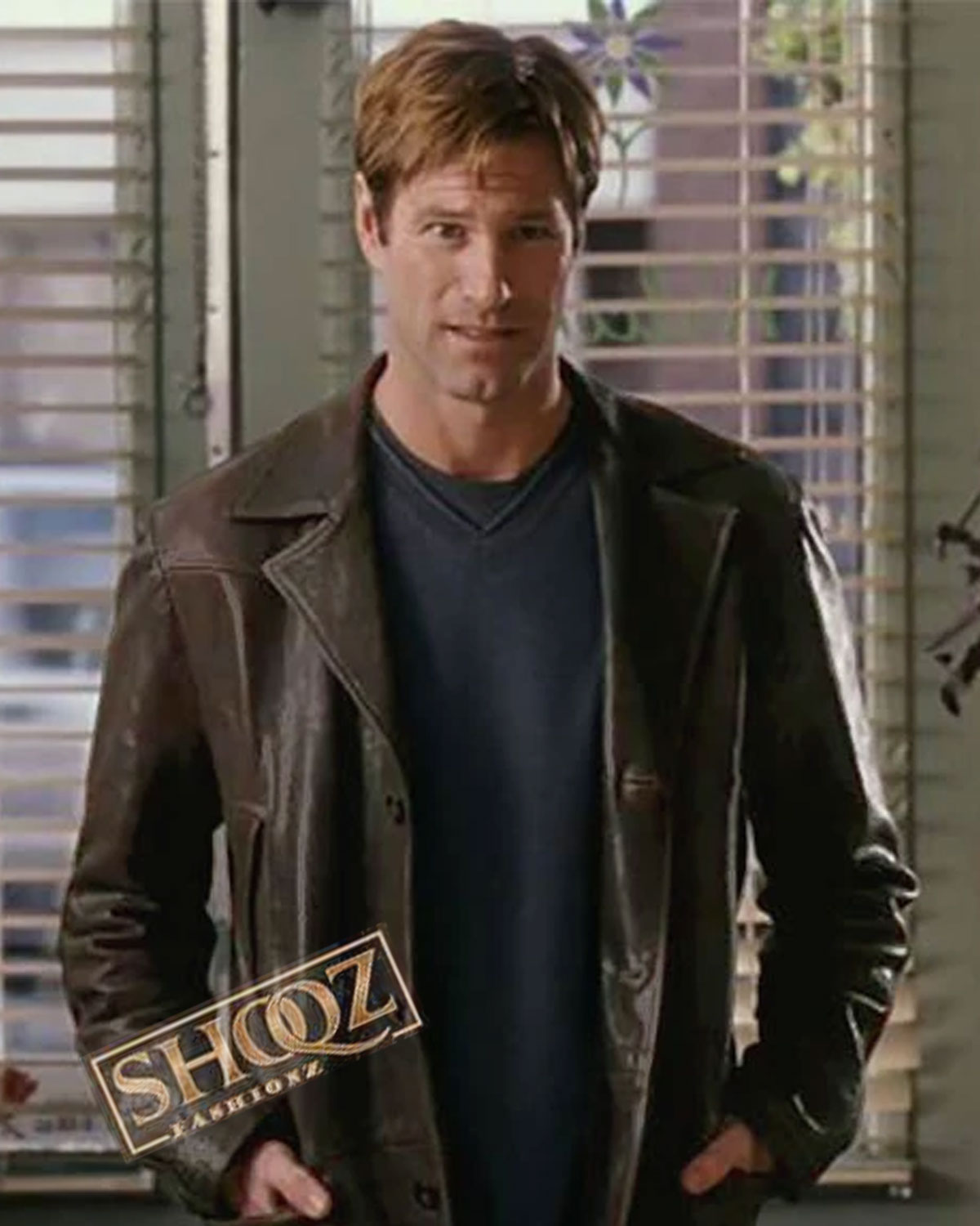Love Happens Aaron Eckhart (Burke) Trench Coat