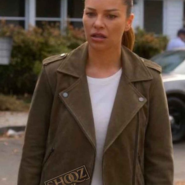 Lucifer (Chloe Decker) Lauren German Suede Leather Jacket
