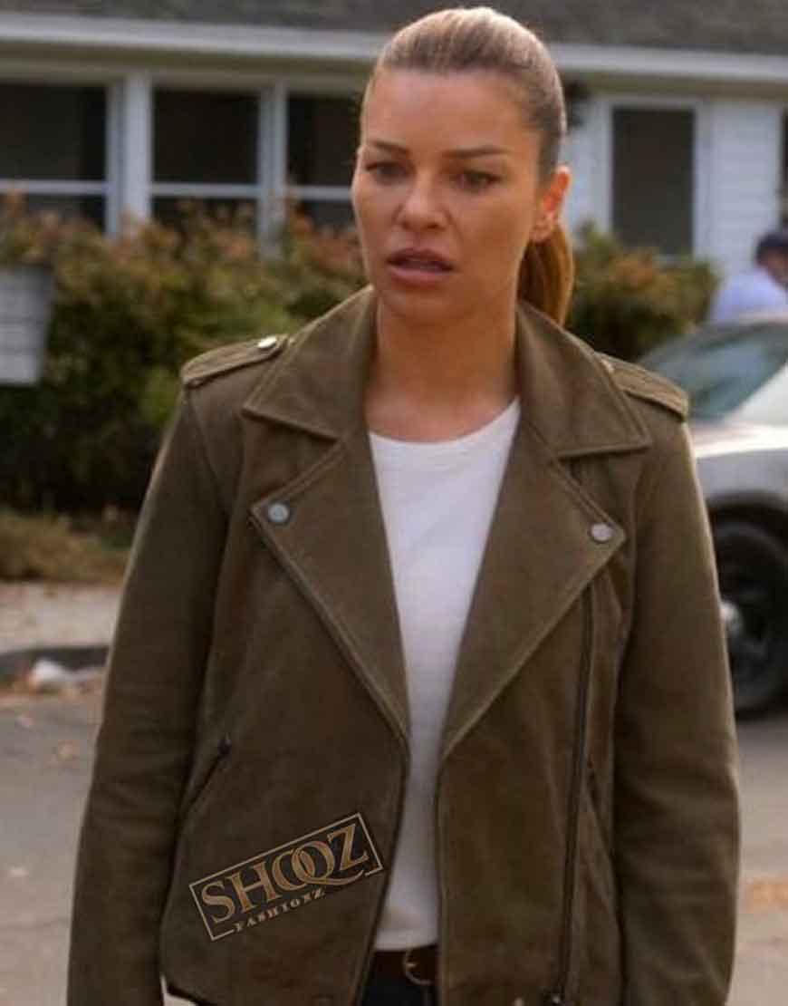 Lucifer (Chloe Decker) Lauren German Suede Leather Jacket 1 Lucifer (Chloe Decker) Lauren German Suede Leather Jacket